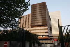 L'hôpital Bichat à Paris.