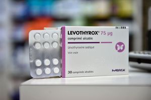 Une boîte de comprimés Levothyrox.