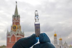 Une dose de vaccin Spoutnik V en Russie