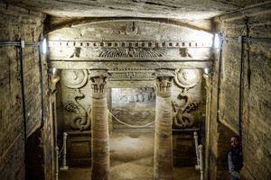 Egypte : des catacombes de 2000 ans sauvées de la montée des eaux