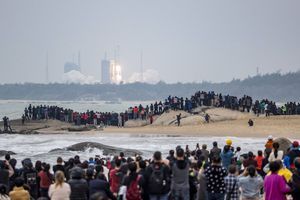 La Chine lance une fusée SpaceX "made in China"