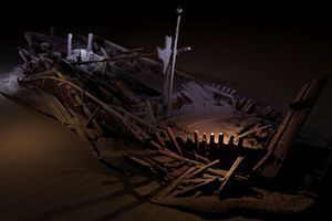 Un cimetière de navires découvert dans les profondeurs de la mer Noire