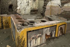 Un véritable fast-food antique découvert à Pompéi