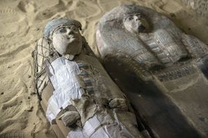 Une tombe de 4500 ans découverte près de la pyramide de Gizeh