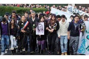 Le 20 novembre. Marche blanche à Chambon sur Lignon à la mémoire d'Agnès. 