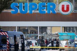 L'une des attaques s'est produite au supermarché Système U de Trèbes (Aude)