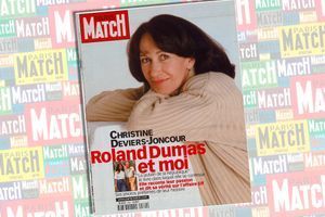 Christine Deviers-Joncour en couverture de Paris Match, n°2580, daté du 5 novembre 1998.