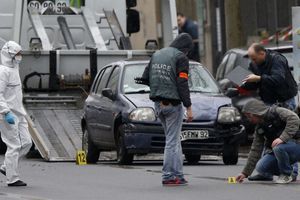 La scène de la fusillade à Montrouge
