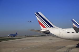 Des appareils d'Air France à l'aéroport de Roissy-Charles de Gaulle, en août dernier.