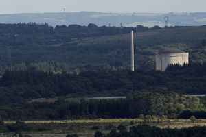 La centrale nucléaire de Brennilis, photographiée en 2013.