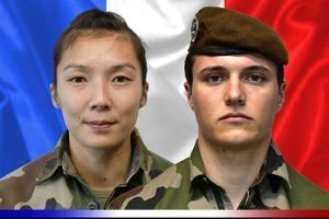 Le sergent Yvonne Huynh et le brigadier Loïc Risser ont été tués samedi dans le nord-est du Mali dans une attaque à l'engin explosif improvisé.