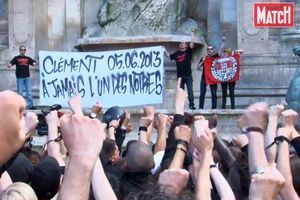 Les "antifa" dénoncent la récupération de la mort de Clément