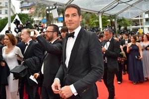 Mathieu Gallet le 14 mai sur le tapis rouge du festival de Cannes.