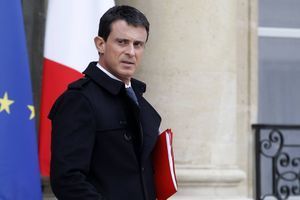 Manuel Valls, après le Conseil de défense