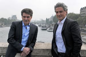 Pascal Durand, député européen écologiste, et Christophe Marie, porte-parole de la Fondation Brigitte Bardot.
