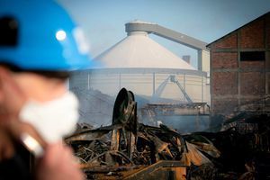 Un incendie avait éclaté dans l'usine Lubrizol en septembre 2019.