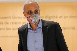 Tariq Ramadan au tribunal de Paris le 16 septembre 2020