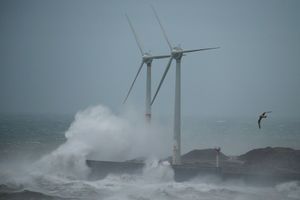 La tempête Ciara à Boulogne-sur-Mer, en février dernier.