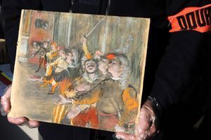 Ce tableau de Degas, volé en 2009, a été retrouvé dans un autocar en Seine-et-Marne.