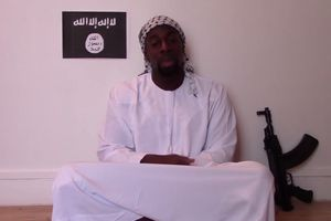 Amedy Coulibaly sur la vidéo postée par l'organe de propagande de l'Etat islamique.