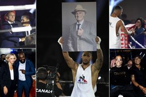 Des stars et des politiques, dont Emmanuel Macron, pour le retour de la boxe à Roland-Garros