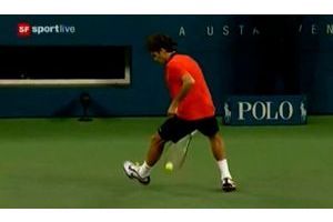 Dieu déguisé en Roger Federer
