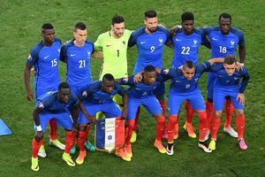 L'équipe de France face à l'Allemagne jeudi dernier