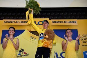 Christopher Froome s'est emparé du maillot jaune à Bagnères-de-Luchon