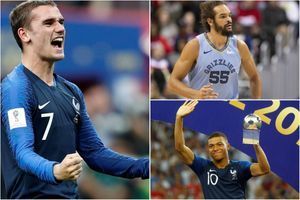 Griezmann, Mbappé, Benzema...Les 10 sportifs français les mieux payés en 2018