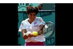  Jennifer Capriati à Roland-Garros en 1993.