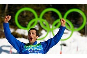  A seulement 21 ans, Martin Fourcade décroche l'argent olympique.