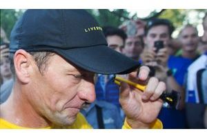  Lance Armstrong, le 30 août dernier. 