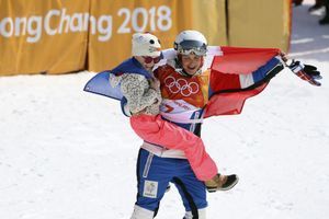 Marie Martinod a remporté l'argent mardi en ski halfpipe. 