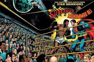 La couverture du comic-book Superman vs. Muhammad Ali de 1978.