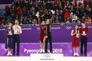 Gabriella Papadakis et Guillaume Cizeron a obtenu mardi la médaille d’argent olympique