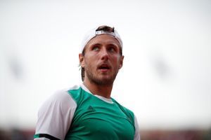Lucas Pouille à Roland-Garros, le 2 juin 2017.