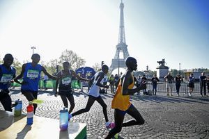 Sous le soleil du marathon de Paris