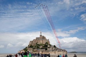 Tour de France: départ au pied du Mont-Saint-Michel
