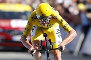 Chris Froome lors de la 18ème étape du Tour de France 2016. 