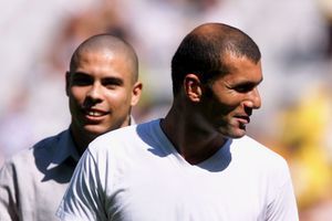 Zidane et Ronaldo 