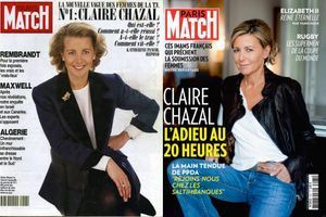 Claire Chazal, 26 couvertures de Paris Match
