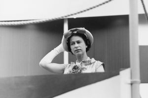 La reine Elizabeth II au Canada en juin 1959.