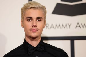 Justin Bieber aux Grammy Awards à Los Angeles, 2016