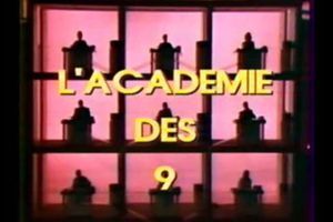 Capture d'écran du générique original de l'"Académie des 9". 