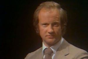 Pierre Pallardy, ici en 1977, sur un plateau de télévision.