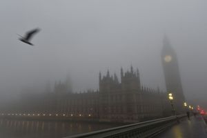 Londres est noyée dans un épais brouillard