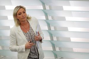 Marine Le Pen au Parlement européen mardi 2 juillet.