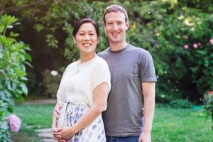 Photo de Mark Zuckerberg et sa femme Priscilla.