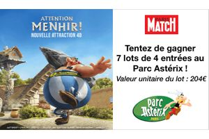 Jeu concours Asterix juillet 2019