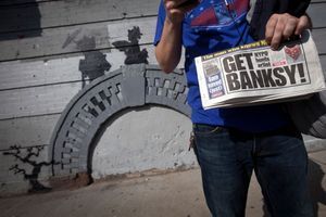 Banksy investit New York